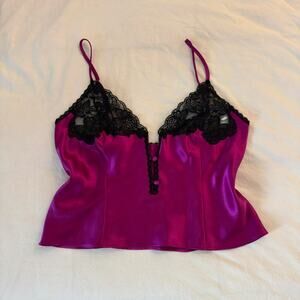 Purple and black lace